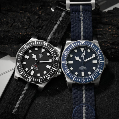 HookUpCo. Titanium Dive Watch 200M