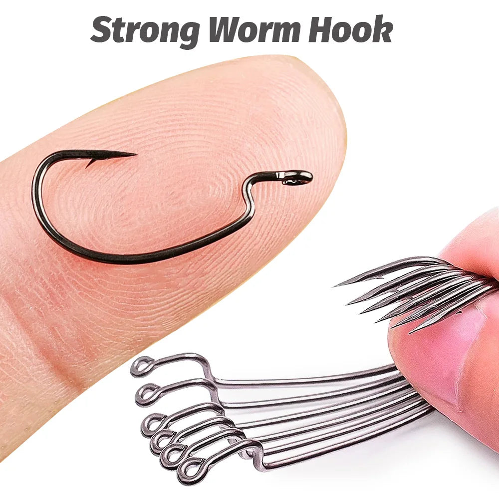 HookUpCo. Wide Gap Bass Hooks - HookUpCo.