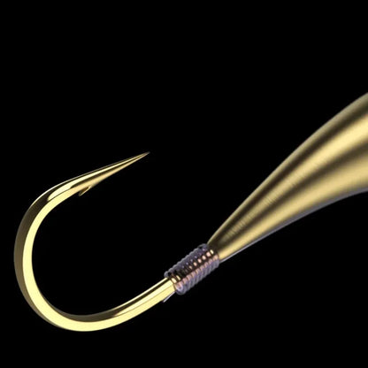 HookUpCo. High Strength Rust-Proof Fishing Hooks