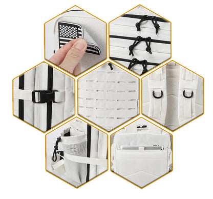 25L/45L Tactical Backpack with Bottle Holder for Outdoor Use