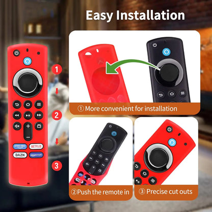 HookUpCo. Remote Cover for Fire Stick 4K