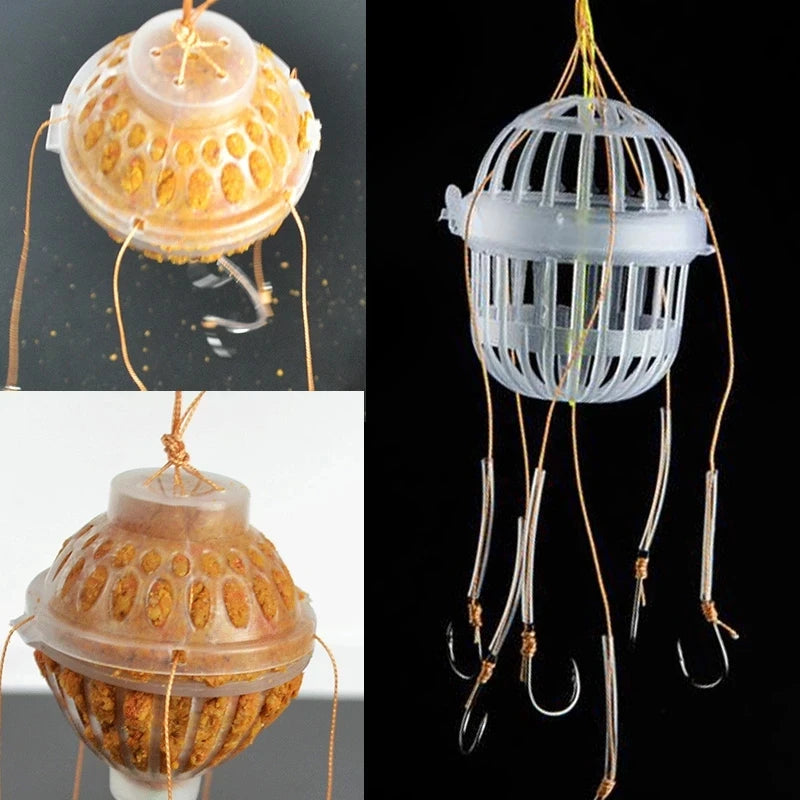 Multi Fish Catch Box with Strong Hooks for Effective Chumming