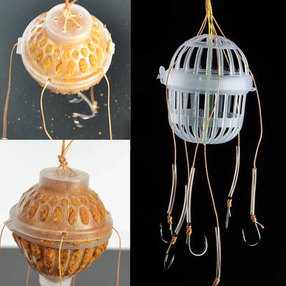 Multi Fish Catch Box with Strong Hooks for Effective Chumming