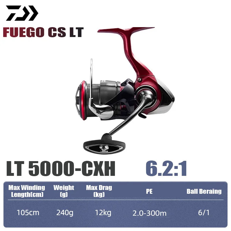HookUpCo. Fuego CS LT Spinning Reel 12kg Drag - HookUpCo.
