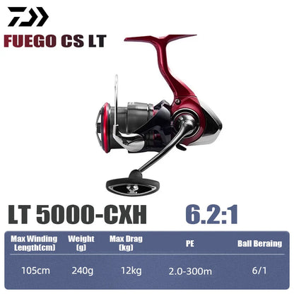 HookUpCo. Fuego CS LT Spinning Reel 12kg Drag - HookUpCo.