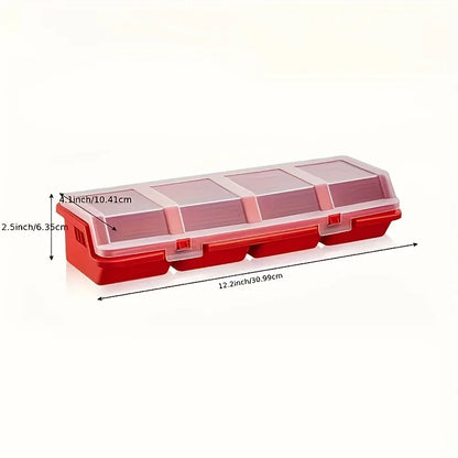 HookUpCo. Multi-Compartment Organizer Box for Small Parts