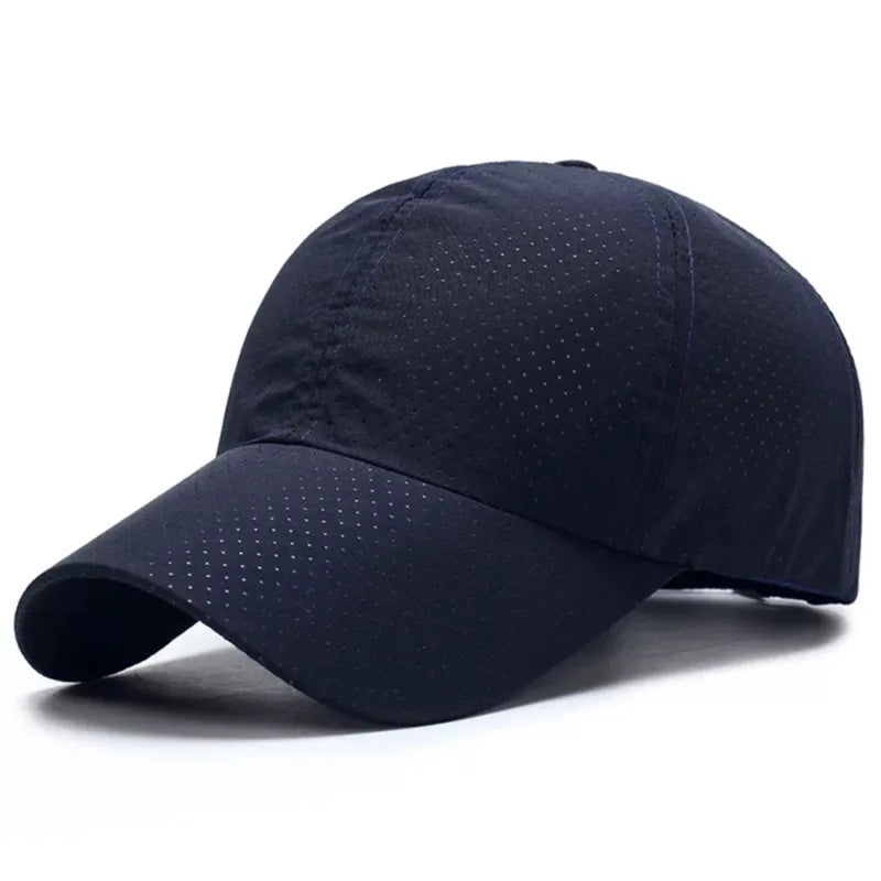 Quick-Dry Adjustable Sun Cap for Outdoor Sports