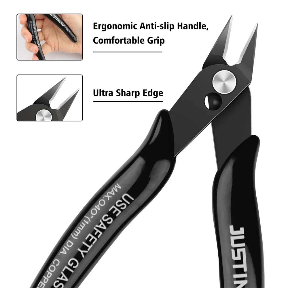 HookUpCo Mini Flush Cut Pliers
