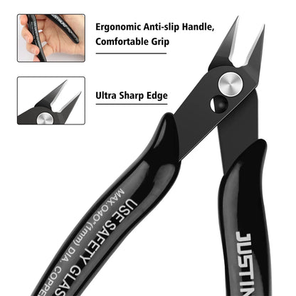 HookUpCo Mini Flush Cut Pliers