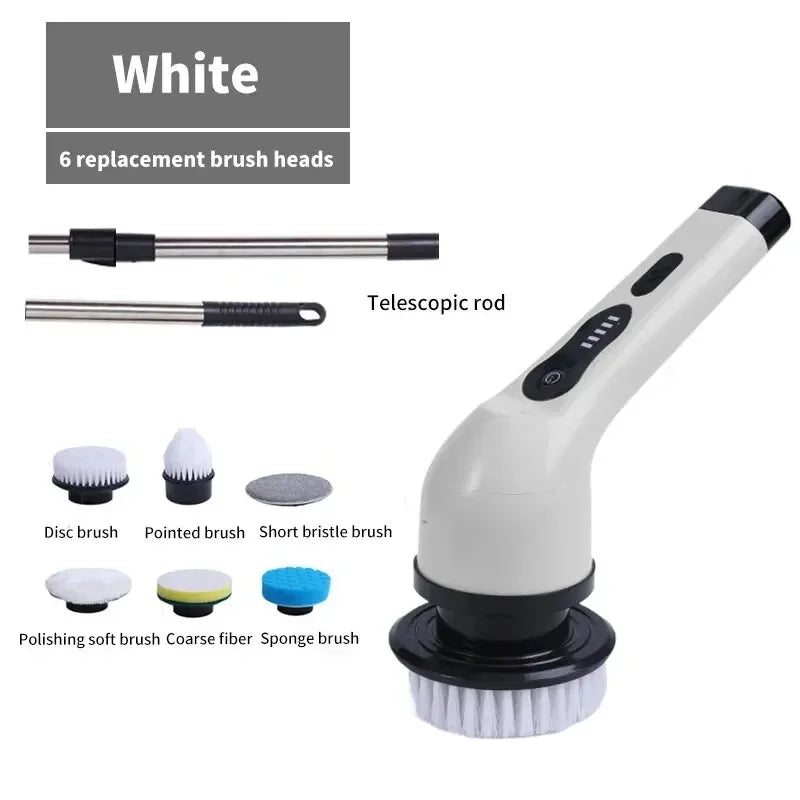 Rotating Wireless Cleaning Brush