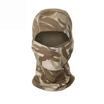 Camouflage Full Face Balaclava for Outdoor Sports and Cycling