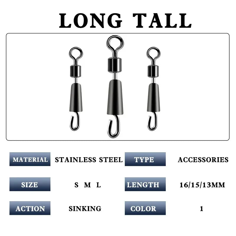 HookUpCo. Ball Bearing Swivels for Fishing Gear - HookUpCo.