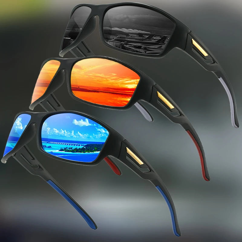 Polarized Camouflage Sunglasses with UV Protection Lenses