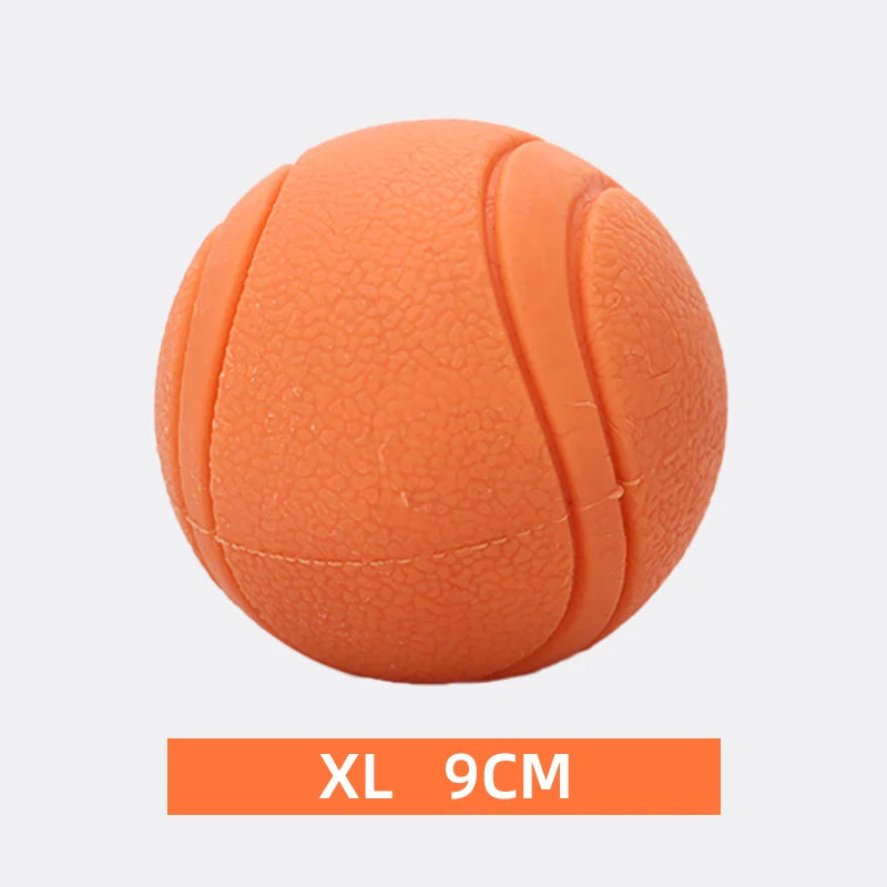 HookUpCo. Durable Rubber Dog Ball for Play