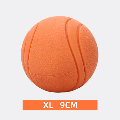 HookUpCo. Durable Rubber Dog Ball for Play