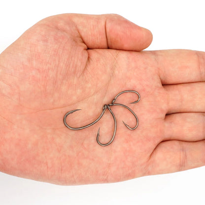 HookUpCo. 50-Pack PTFE Coated Fish Hooks - HookUpCo.