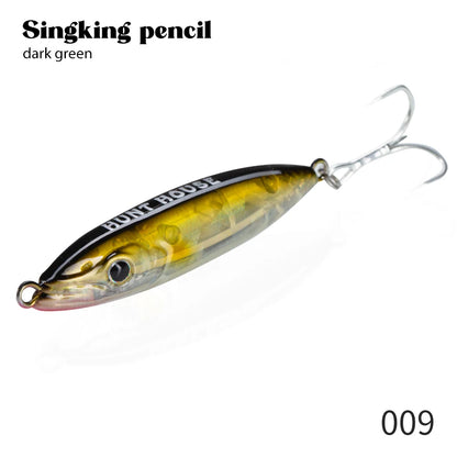 HookUpCo. Wobly Pencil Lure for Saltwater Fishing - HookUpCo.