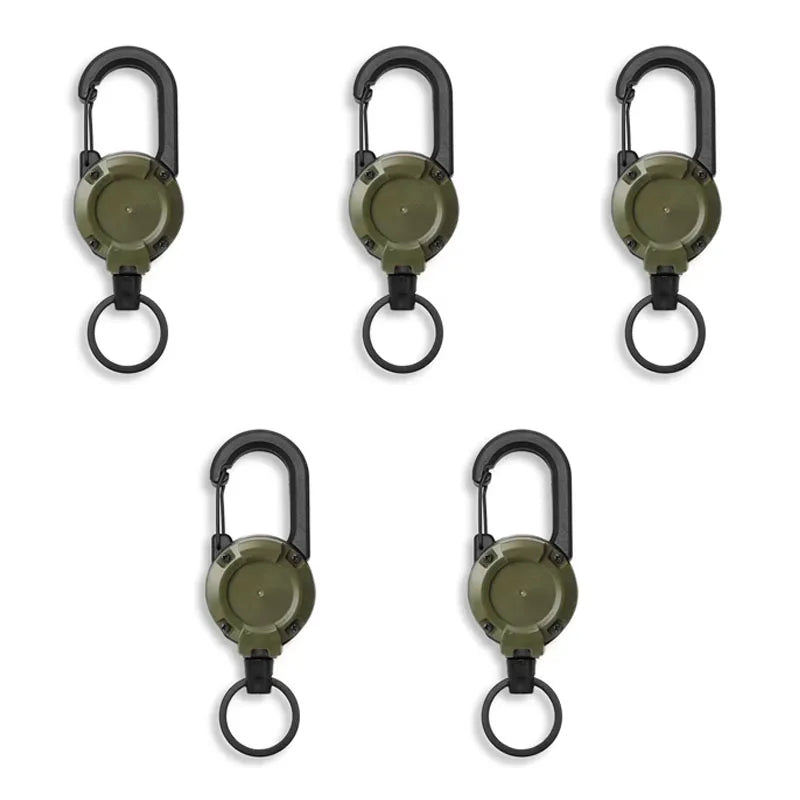 HookUpCo Heavy Duty Retractable Carabiner