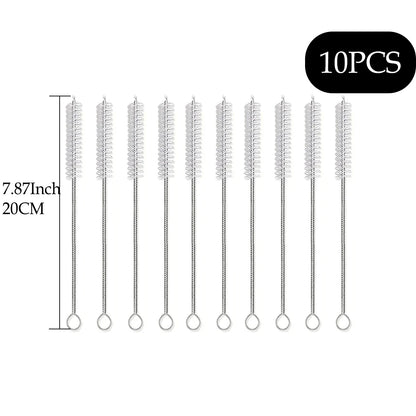 HookUpCo. Extra Long Straw Cleaner Brush Kit