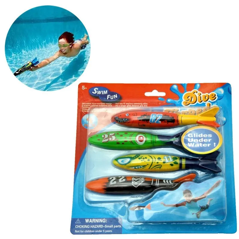 HookUpCo. Summer Dive Rocket Toy