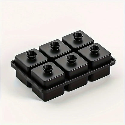 Leakproof Silicone Ice Cube Tray for Easy Party Drinks