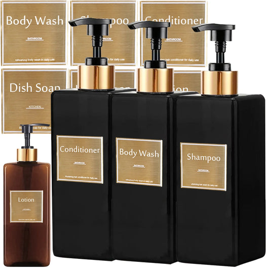 HookUpCo. Refillable Soap Dispenser Set