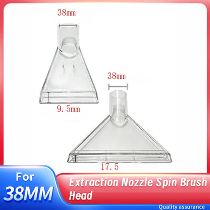 Transparent Spin Brush Nozzle 38mm