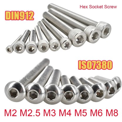 Stainless Steel Hex Socket Screws
