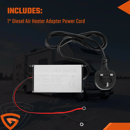 HookUpCo. 230V to 12V Power Converter Adapter