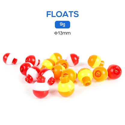 263pcs Fishing Accessory Set with Tackle Box and Tools