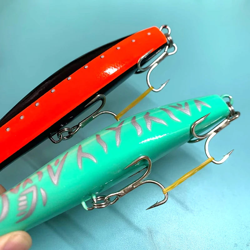 HookUpCo. Big Game Trolling Popper Lure 200mm - HookUpCo.