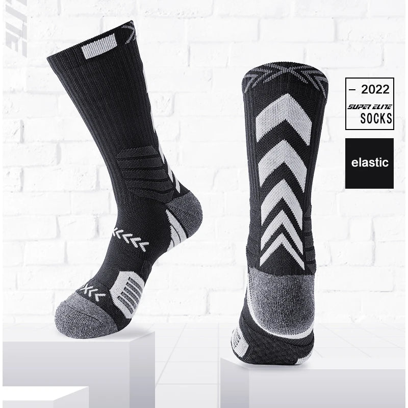 HookUpCo. Breathable Cotton Cycling Socks for All Sports
