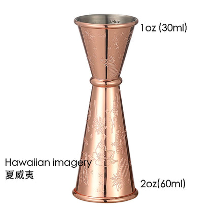 Japanese Stainless Steel Jigger 1oz/2oz