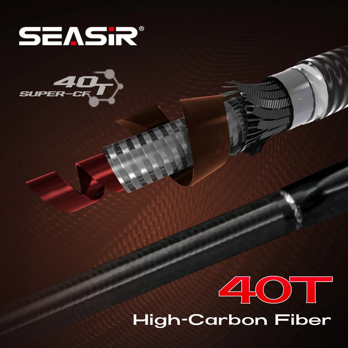 HookUpCo. Heavy Power Travel Fishing Rod 1.83M - HookUpCo.