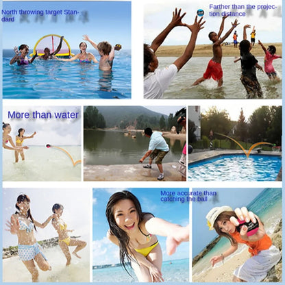 HookUpCo. Lightweight Water Bouncing Ball for Beach Fun