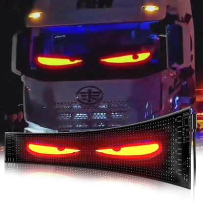 Programmable LED Truck Sign with Remote Control for Custom Ads
