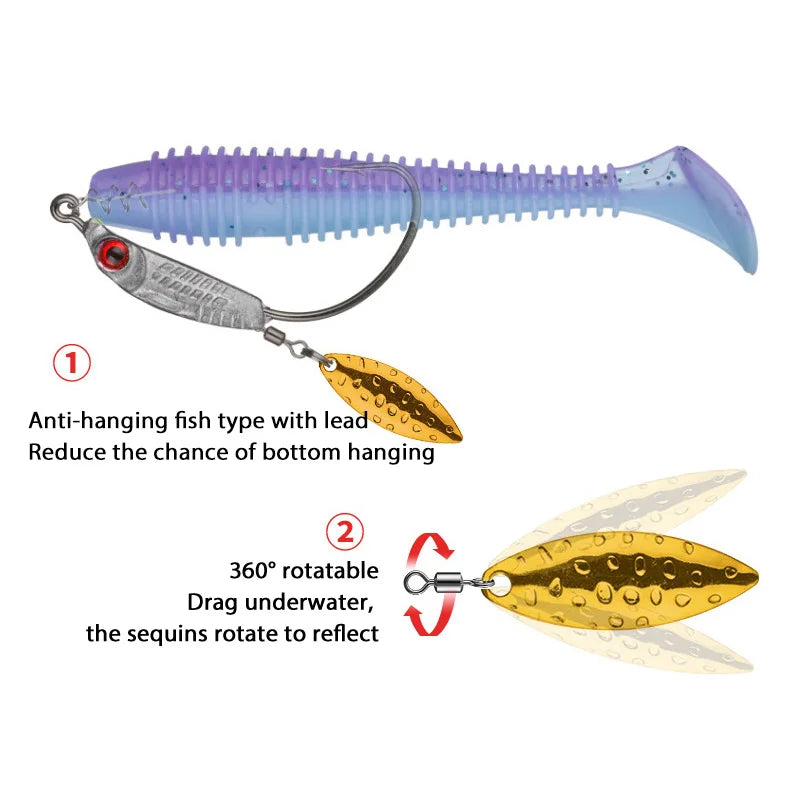 HookUpCo. 3D Eye Fishing Hooks - HookUpCo.