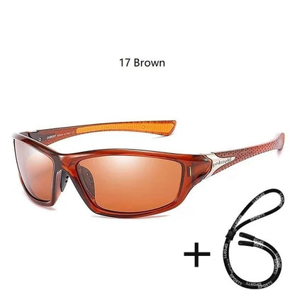 Men's Polarized Fishing Outdoor Sunglasses with Chain