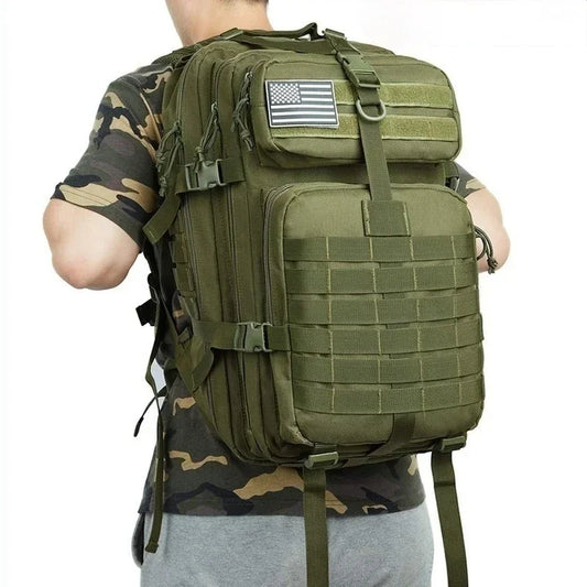 HookUpCo. 30L Waterproof Tactical Backpack