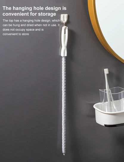 Flexible Drain Cleaning Brush Tool