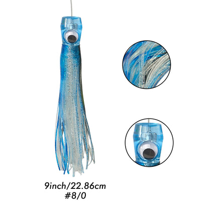 HookUpCo. Transparent Trolling Lure Set for Big Fish