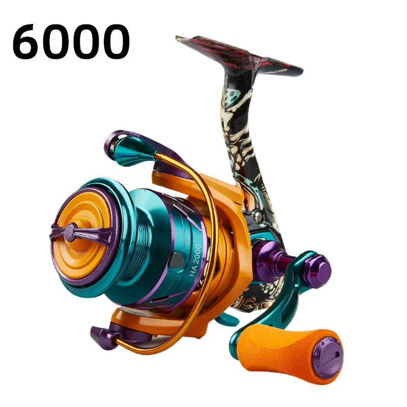 Billings Spinning Reel with 22LB Drag and Metal Spool