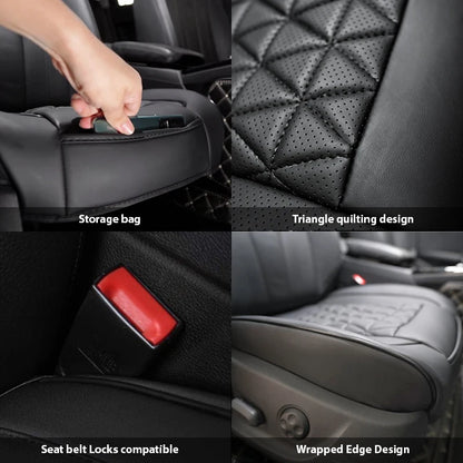 HookUpCo. PU Leather Car Seat Cover Cushion - HookUpCo.