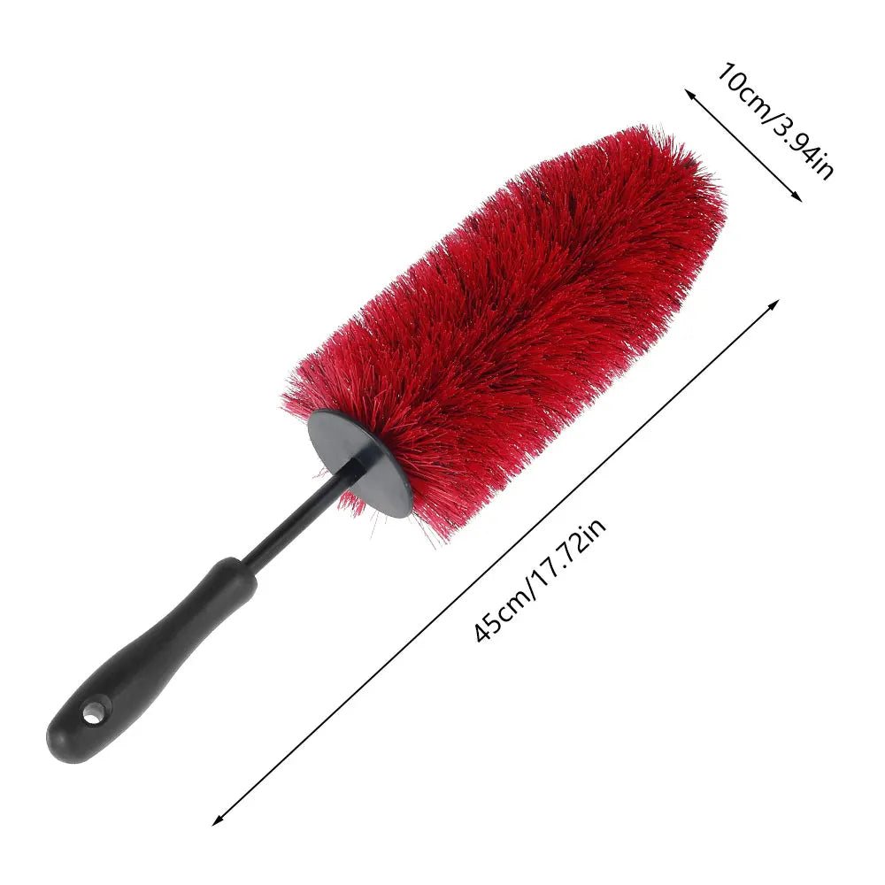 Soft Non-Scratch Wheel Cleaning Brush