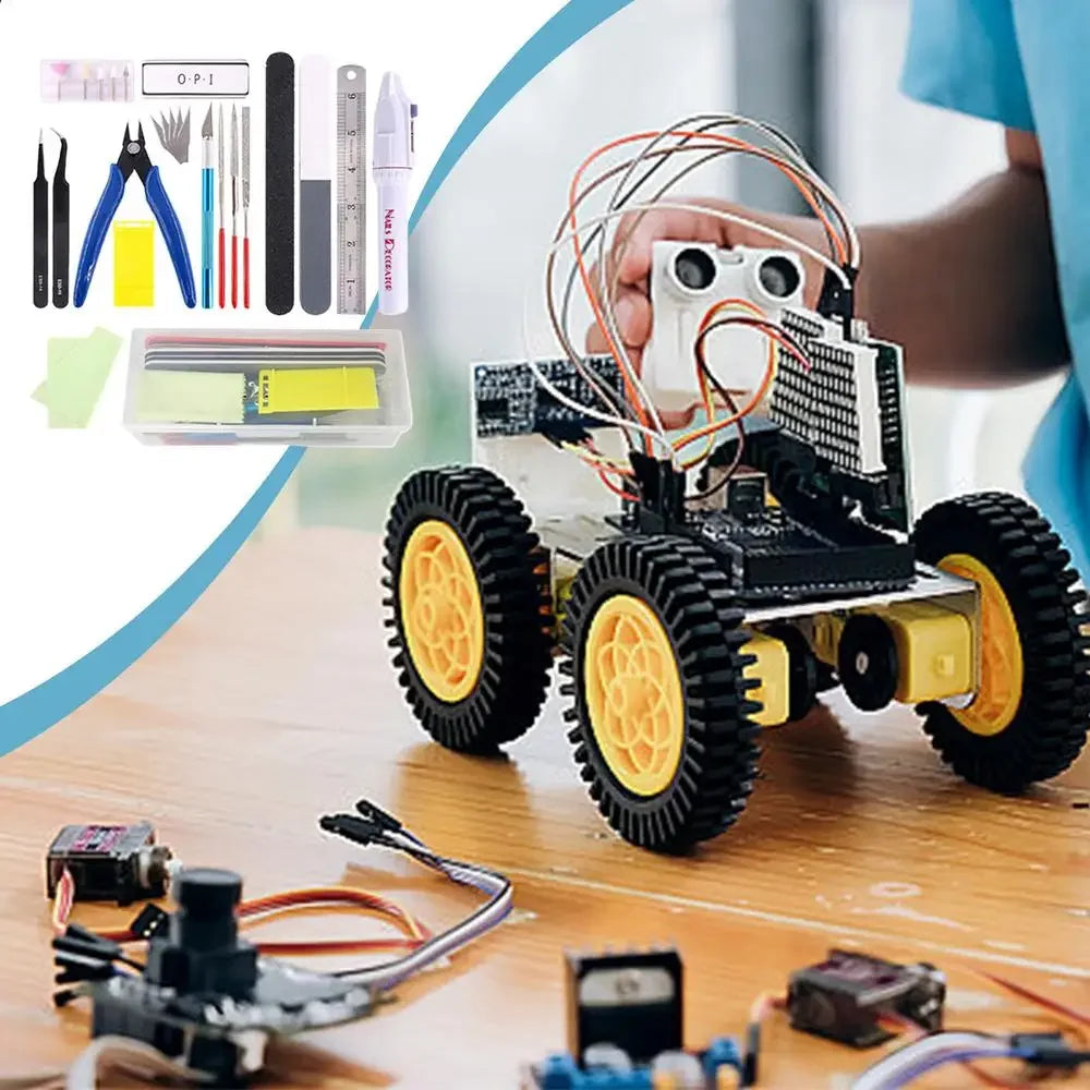 24-Piece Miniature Tool Kit for Model Building