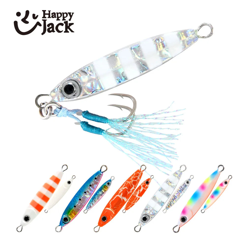 HookUpCo. Mini Jigging Spoon Fishing Lure Set