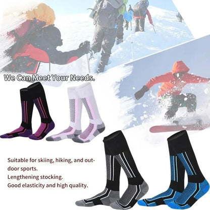 Thick Winter Ski Socks for Outdoor Sports - Anti-Cold Comfort