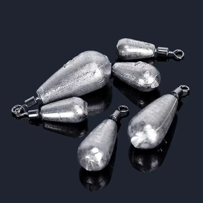 Versatile Fishing Sinker Weights Set, 10pcs