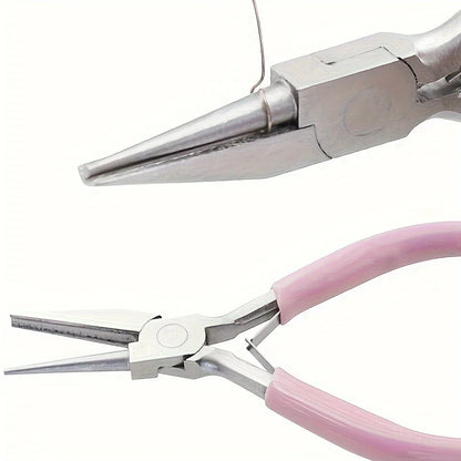 Precision 4.5-Inch Mini Pliers for Jewelry and DIY Projects