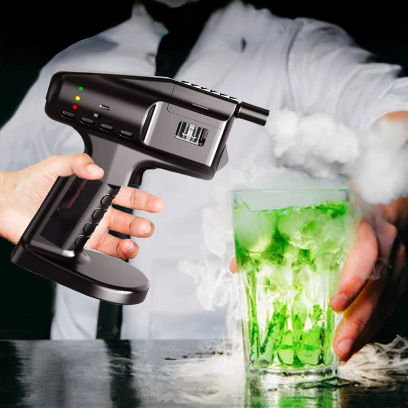 USB Powered Smoked Bubble Gun for Culinary Delights